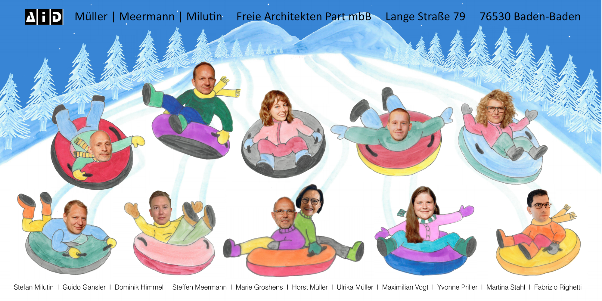 Weihnachtskarte 2024